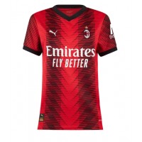 Camisa de time de futebol AC Milan Christian Pulisic #11 Replicas 1º Equipamento Feminina 2023-24 Manga Curta